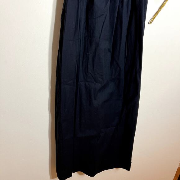 Reformation Black Smocked Maxi Dress LAST CALL - Picture 3 of 7
